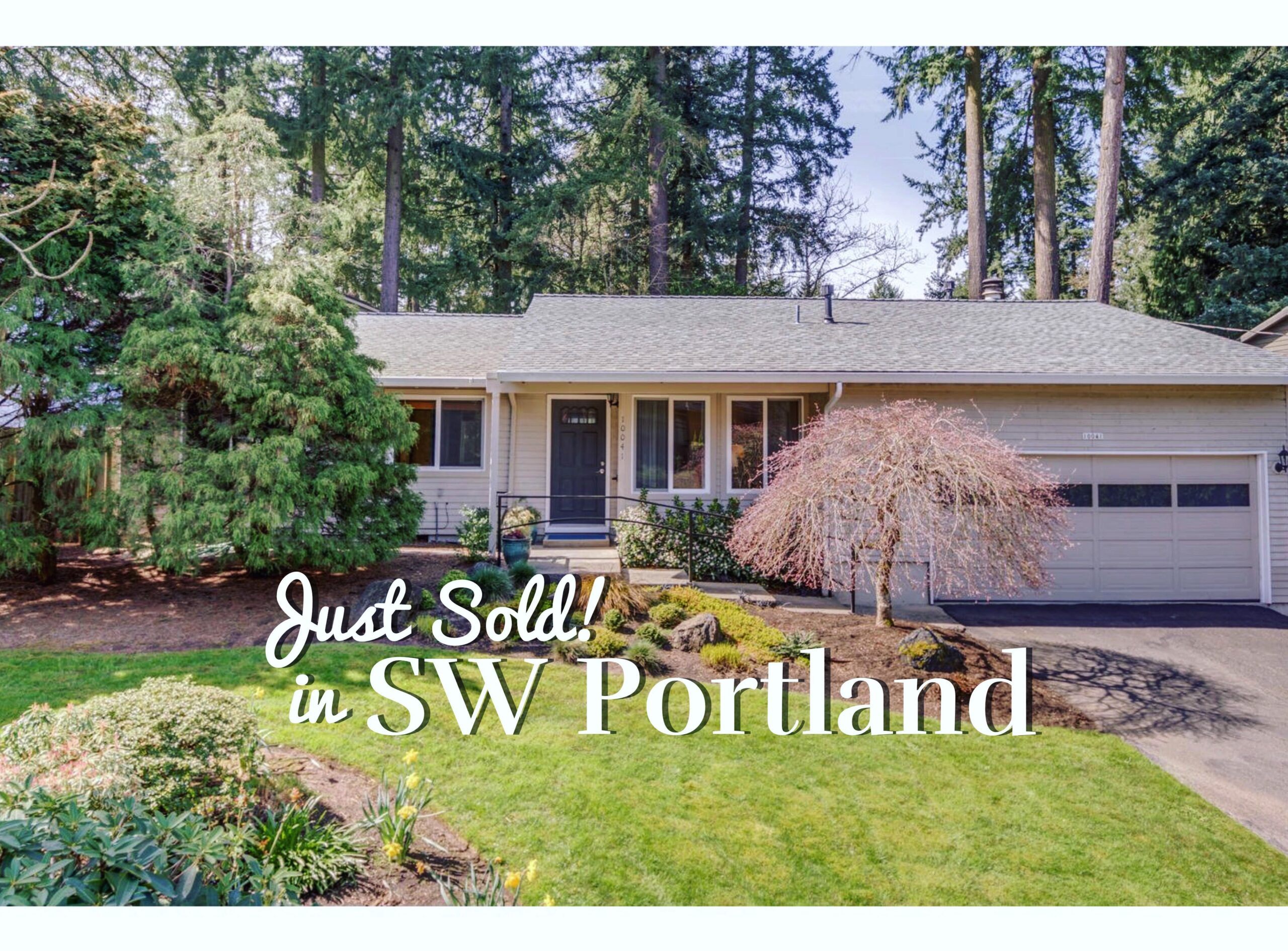 Just Sold in SW Portland’s Marshall Park!