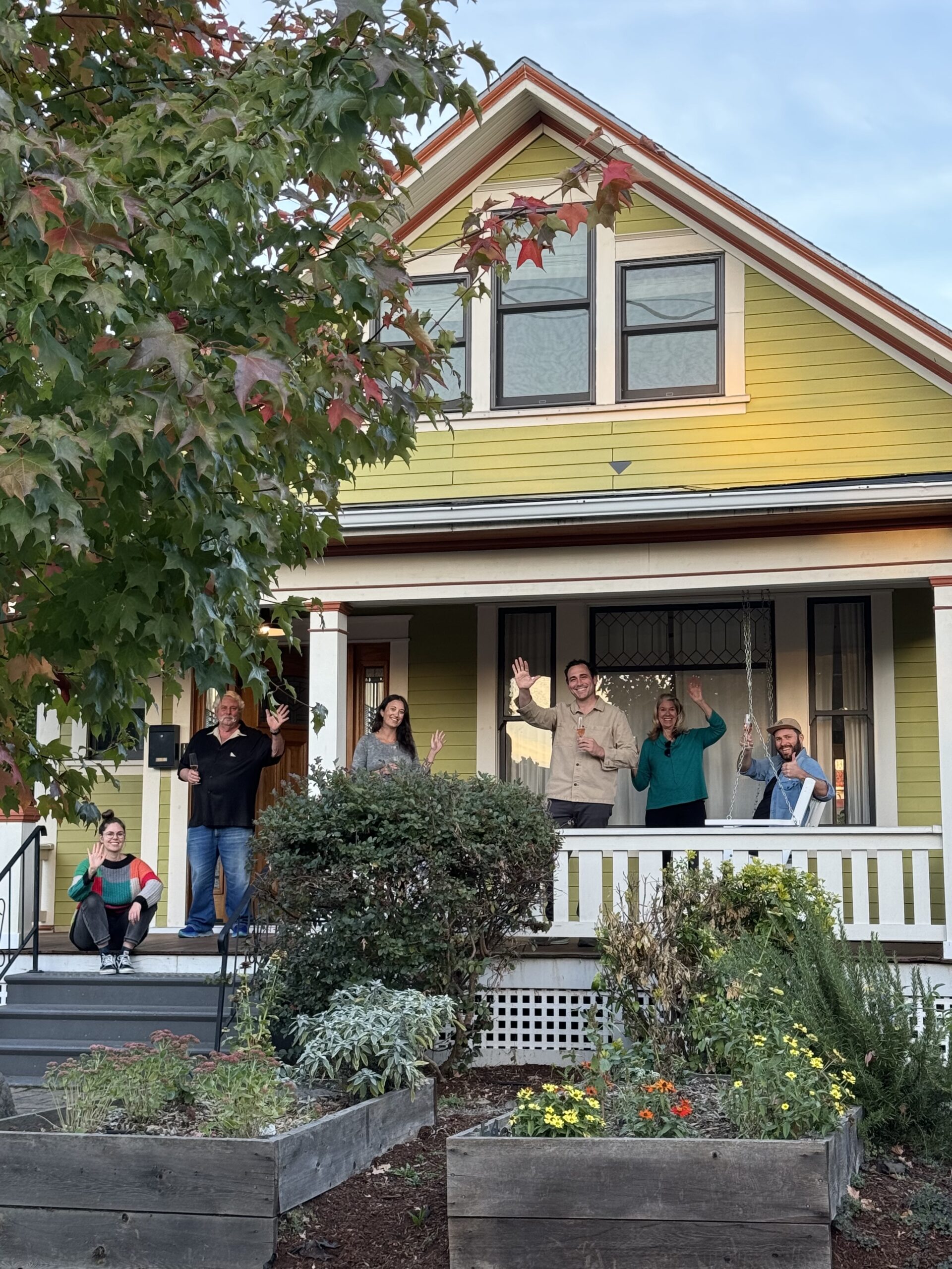 Porch Perfect in Piedmont: Congratulations Tessa & Dave!